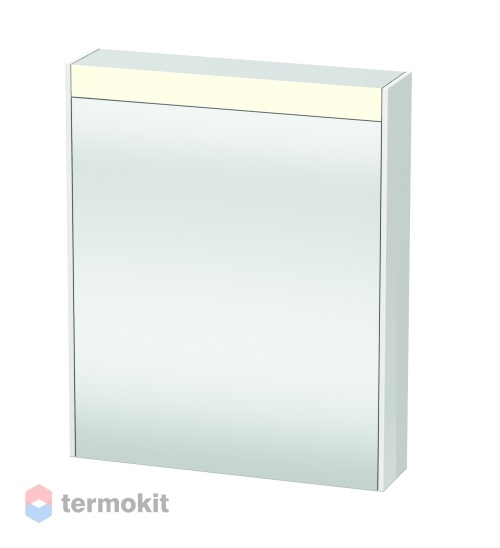 Зеркальный шкаф Duravit Brioso 62 с подсветкой белый BR7101L2222