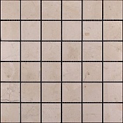 Мраморная мозаика Natural Adriatica 7M030-48P (Crema Marfil Extra) (4,8х4,8) 30,5х30,5