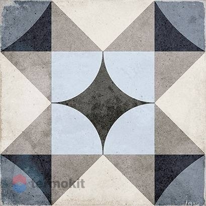Керамогранит Equipe Art Nouveau 24410 Palais Blue 20x20