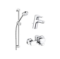 Набор для ванной комнаты 3 в 1 Kludi Pure&Style 376850565