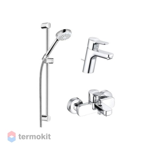 Комплект смесителей для ванной комнаты Kludi Pure&Style 376850565