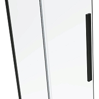 Душевой уголок Black&White Stellar Wind 1950x1200x900 (тонированное стекло) черный матовый S898-900x1200