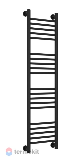 Водяной полотенцесушитель Сунержа Богема+ (прямая) 1200x300 матовый черный арт. 31-0220-1230