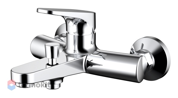 Смеситель для ванны и душа Bravat Eler F6191238CP-01-RUS