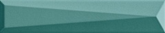 Керамическая плитка Ava Up Lingotto Green Matte настенная 5x25