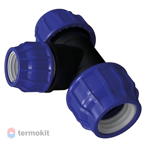 TEBO Тройник переходной разъемный ПНД 90x63x90
