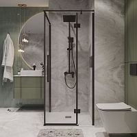 Душевой уголок Niagara Nova 1950x900x900 черный матовый NG-6831-34BLACK