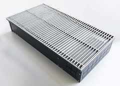 Внутрипольный конвектор Techno Usual KVZ 420/140/2400 с естественной конвекцией Уцененный