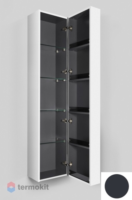 Шкаф-колонна AM.PM Spirit 2.0 подвесной M70ACHR0356GM правый графит