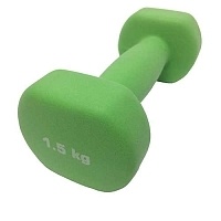 Гантель SportElite неопреновая 1,5кг ES-0391