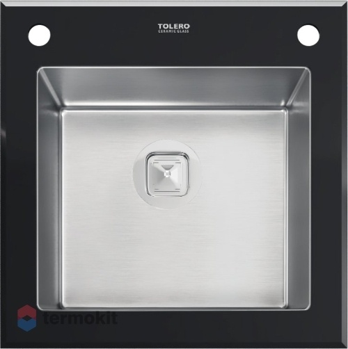Мойка для кухни Tolero Ceramic Glass TG-500 черный 765048