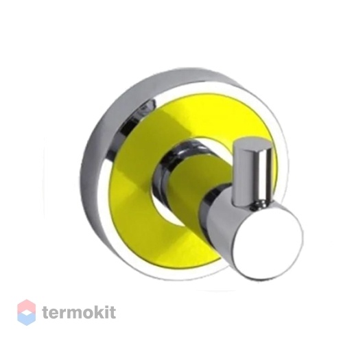 Крючок одинарный Bemeta TREND-I желтый 104106028h