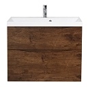 Тумба под раковину BelBagno Marino 60 подвесная Rovere Moro MARINO-H60-600-2C-SO-RW-P