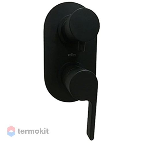 Встраиваемый смеситель для ванны и душа Webert DoReMi черный DR860101560