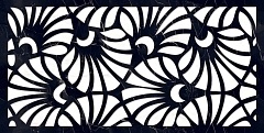 Керамогранит Art Ceramic Mira Black Decore 60x120 