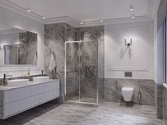 Душевой уголок Ambassador Forsa 2000x1100x900 хром 17021117AX-90AX