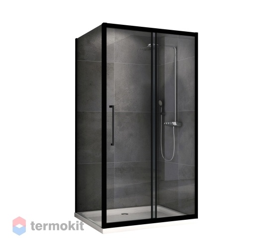 Душевой уголок ABBER Schwarzer Diamant 1950x1000x900 черный AG30100BH-S90B