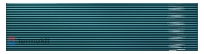 Керамическая плитка Amadis Stripes Zafiro Crackle настенная 6,5х26,1