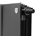 БиМеталлические радиаторы Royal Thermo PianoForte Noir Sable 500 с нижним подключением 80 мм