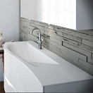 Тумба с раковиной Burgbad Sinea 2.0 121 подвесная белый глянец SFFQ121L F2800 G0165 C0001*1