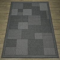 Ковёр Kitroom Декора 160х300 прямоугольный серый 52101