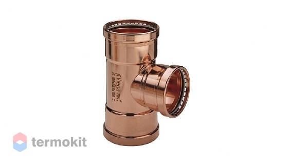 Viega медный тройник 108x108x108 Profipress XL