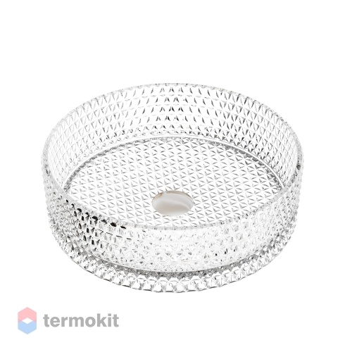 Раковина Ceramicanova Cristal 36 прозрачная CN6062