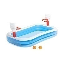 Бассейн Bestway надувной прямоугольный &quot;Баскетбол&quot;, 254x168x102 см, 54122