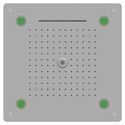 Верхний душ многофункциональный RGW Shower Panels SP-73 21140273-01