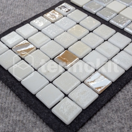 Мозаика Стеклянная Vidrepur Colors+ Topacio 500/722 (на ПУ сцепке) 31,7x31,7