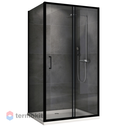 Душевой уголок ABBER Schwarzer Diamant 1900x1000x500 черный AG30100B5-S50B5