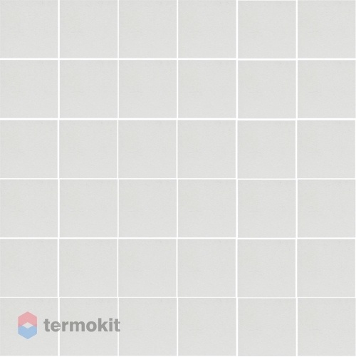 Керамическая плитка Kerama Marazzi Агуста 21058 белый натуральный (полотно из 36 частей) 30,1х30,1