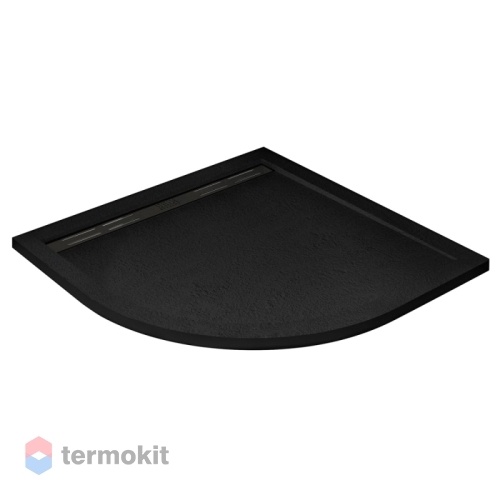 Душевой поддон Cezares TRAY 900х900х30 черный TRAY-AS-R-90-30-NERO