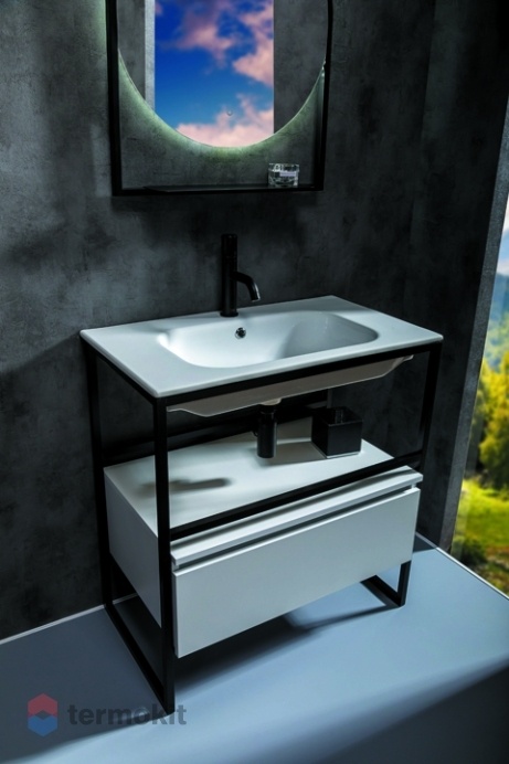 Тумба под метал.структуру Armadi Art Loft 80 белый 894-080-W