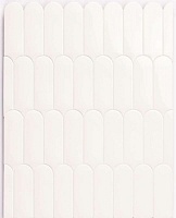 Керамическая плитка Natucer Fan White настенная 7,2x19,5
