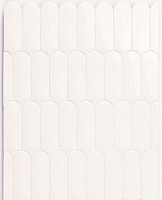 Керамическая плитка Natucer Fan White настенная 7,2x19,5