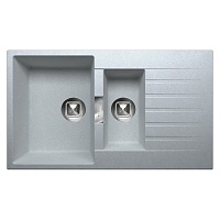 Мойка для кухни Tolero Loft TL-860 серый металлик 473936