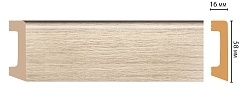 Плинтус цветной Decomaster D234-72 ДМ