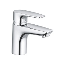 Смеситель для раковины Kludi Pure&Solid без донного клапана хром 340280575