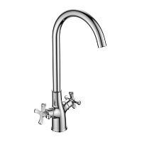 Смеситель для кухни DECOROOM хром DR52028