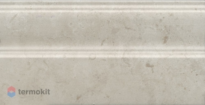 Керамическая плитка Kerama Marazzi Карму FMA028R Плинтус серый светлый матовый обрезной 15х30