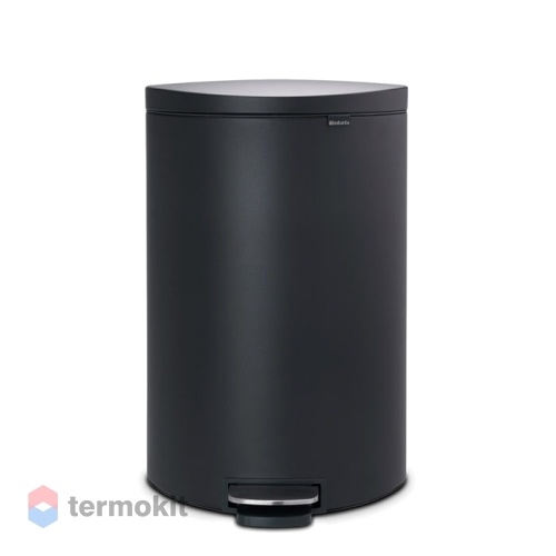 Мусорный бак Brabantia FlatBack+ 40 л минерально-графитовый 103902