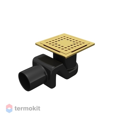 Душевой лоток RGW Drain Leo-01-10Gb золото BRUSH 60210110-06