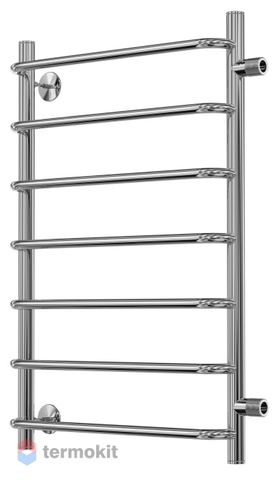 Водяной полотенцесушитель Terminus Стандарт П7 500x796 с боковым подключением 600