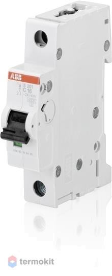 Автоматический выключатель ABB 1-полюсный S201 C40 Артикул: 2CDS251001R0404