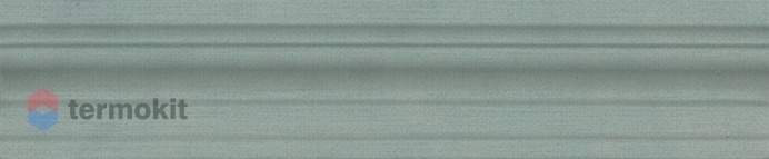 Керамическая плитка Kerama Marazzi Браганса BLE021 Бордюр Багет голубой матовый 5,5х25