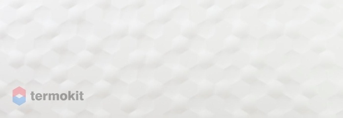 Керамическая плитка Azulev Luminor Panal Brillo SlimRect Blanco настенная 29х89