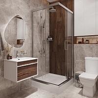 Душевой уголок STWORKI Дублин 2000x900x900 3GW016TTKK000