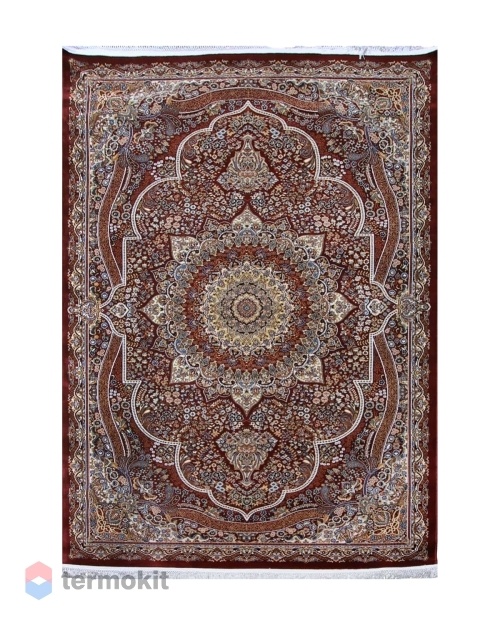 Ковёр Merinos Shahreza 80x133 прямоугольный красный/бежевый d415