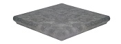 Ступень Westerwalder Klinker Atrium WKS 31100 E Mittelgrau угловая 32x32